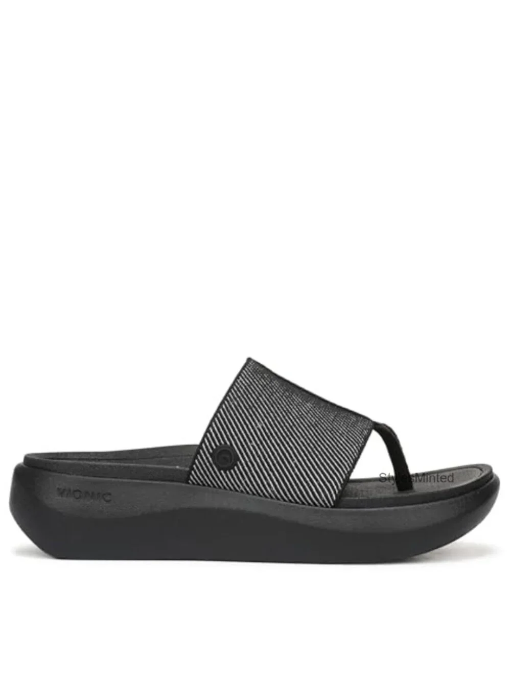 Women's Aqua Flip Flop Sandals VIO MOTION Arch Support Cushioned Slip-On